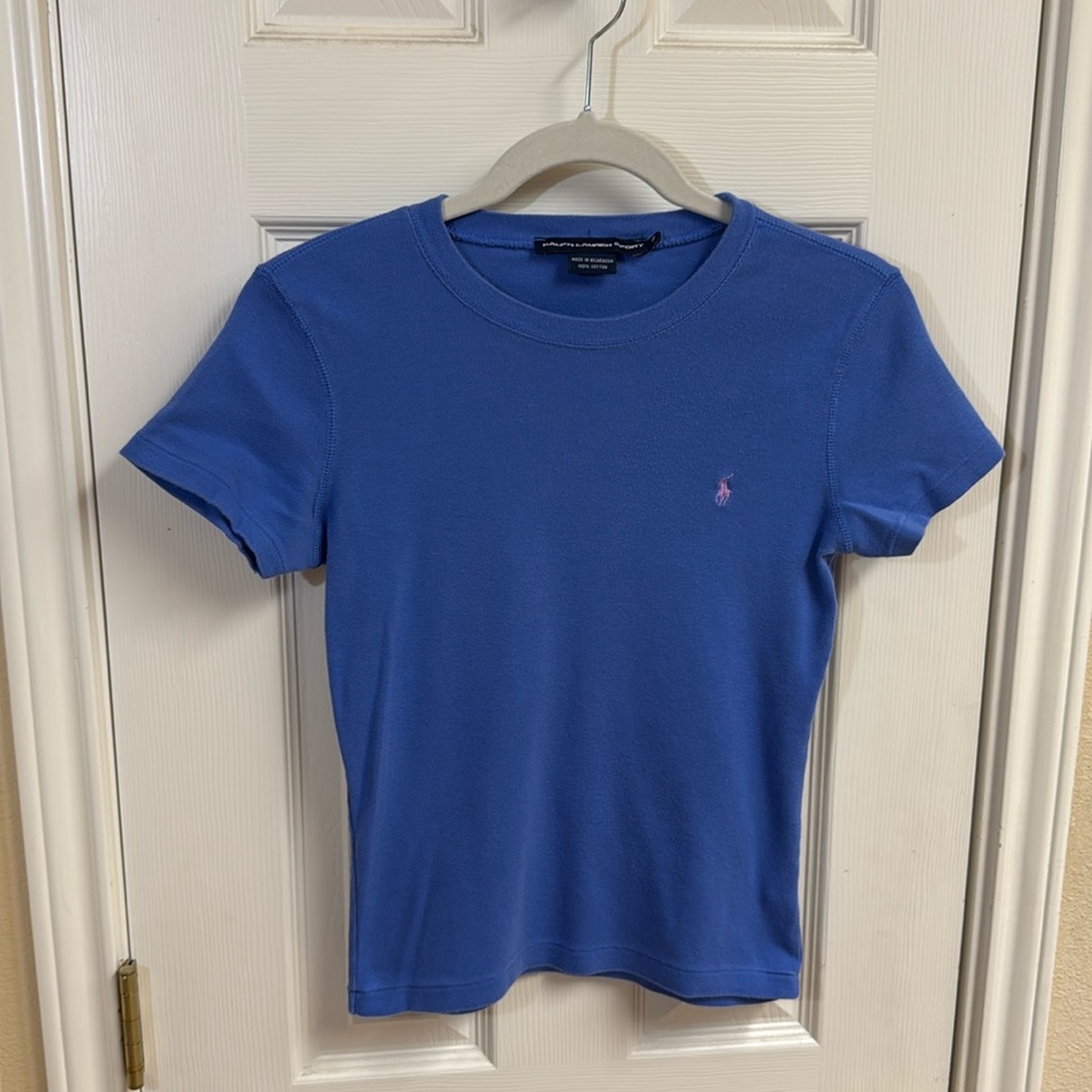 Ralph Lauren blue medium tee